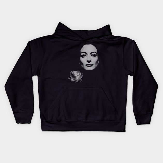 Joan Crawford - Vintage Kids Hoodie by Jazz In The Gardens